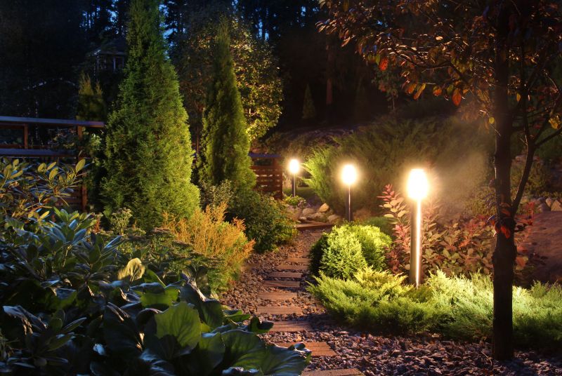 Garden Lighting Installation in Kansas City, MO